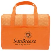 Подстилка пляжная “Riviera” с надувной подушкой, оранжевый, арт. 000824903
