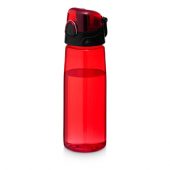 Бутылка спортивная “Capri” на 700 мл, прозрачный красный, арт. 001153003