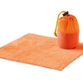 Полотенце в чехле, оранжевый, арт. 001156303