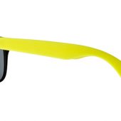 Очки солнцезащитные “Retro”, УФ 400, черный/неоновый желтый, арт. 001161103