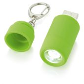 Мини-фонарь “Avior” с зарядкой от USB, зеленый, арт. 000803103