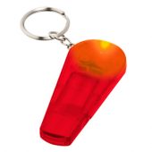 Брелок “Spica” с LED фонариком и свистком, красный, арт. 001163803