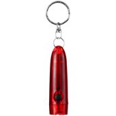 Брелок-фонарик “Bullet”, прозрачный красный, арт. 001167503