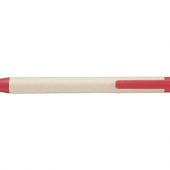 Блокнот А7 “Zuse” с ручкой шариковой, красный, арт. 000772703