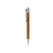 Ручка шариковая “Borneo” из бамбука, серебряный, черные чернила, арт. 000828703