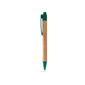 Ручка шариковая “Borneo” из бамбука, зеленый, черные чернила, арт. 000828803