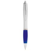 Ручка шариковая “Nash”, серебряный/синий, черные чернила, арт. 000768103