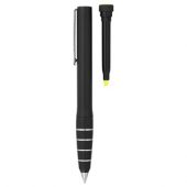 Набор “Jura”: ручка шариковая и маркер, черный, черные чернила, арт. 000897903