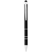 Ручка-стилус шариковая “Charleston”, черный, синие чернила, арт. 001174403