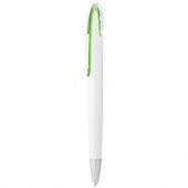 Ручка шариковая “Rio”, белый/зеленый, черные чернила, арт. 001179003