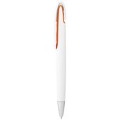 Ручка шариковая “Rio”, белый/оранжевый, черные чернила, арт. 001179103