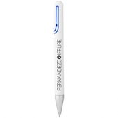 Шариковая ручка “Nassau”, белый/синий, синие чернила, арт. 001239103