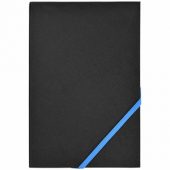 Блокнот А5 “Travers”, черный/голубой, арт. 001379003