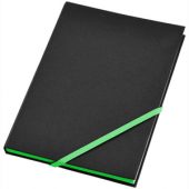 Блокнот А5 “Travers”, черный/зеленый, арт. 001379103