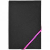 Блокнот А5 “Travers”, черный/розовый, арт. 001378803