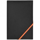 Блокнот А5 “Travers”, черный/оранжевый, арт. 001378903