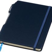 Блокнот А5 “Panama” с ручкой, синий, арт. 001380203