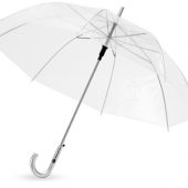 Зонт-трость полуавтоматический 23″, прозрачный, арт. 000793403