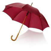 Зонт трость классический, полуавтомат 23″, бордовый, арт. 000730703