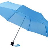 Зонт складной “Bernard”, механический 21,5″, голубой, арт. 000791703