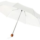 Зонт складной “Oliviero”, механический 21,5″, белый, арт. 000725603