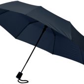 Зонт складной “Sir”, полуавтомат 21″, темно-синий, арт. 001196403