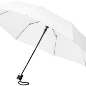 Зонт складной “Sir”, полуавтомат 21″, белый, арт. 001196503
