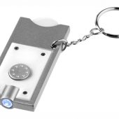 Брелок-держатель для монет Allegro с фонариком для ключей, арт. 001373003