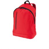 Рюкзак “Boulder” с 1 отделением и передним карманом на молнии, красный, арт. 000908003