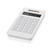 Калькулятор на солнечной батарее “Summa”, белый, арт. 000795603