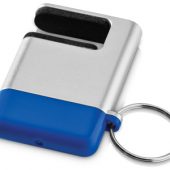 Подставка-брелок для мобильного телефона “GoGo”с губкой для чистки экрана, синий, арт. 001227003