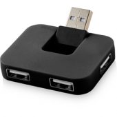 USB Hub “Gaia” на 4 порта, черный, арт. 001352003