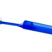 Дорожная зубная щетка “Trott” в футляре, синий, арт. 001237303