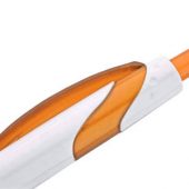 Ручка шариковая “Каприз” белый/оранжевый, арт. 005425003