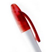 Ручка шариковая Celebrity «Эвита», белый/красный, арт. 000122503