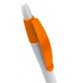 Ручка шариковая Celebrity «Пиаф» белая/оранжевая, арт. 005514703