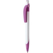 Ручка шариковая «Тироль» белая/фиолетовая, арт. 001296903