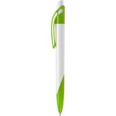 Ручка шариковая «Тироль» белая/светло-зеленая, арт. 001297003