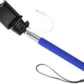 Проводной монопод “Wire Selfie”, ярко-синий, арт. 001638603
