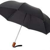 Зонт складной “Nicea”, механический 20″, черный, арт. 000725403