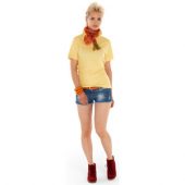 Рубашка поло “Boston” женская, светло-желтый ( L ), арт. 003009603