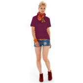 Рубашка поло “Boston” женская, темно-фиолетовый ( XL ), арт. 000096803