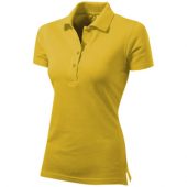 Рубашка поло “First” женская, золотисто-желтый ( L ), арт. 000269903