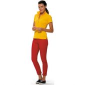 Рубашка поло “First” женская, золотисто-желтый ( L ), арт. 000269903
