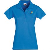 Рубашка поло “First” женская, небесно-голубой ( M ), арт. 000267903