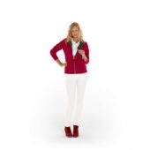 Куртка флисовая “Nashville” женская, красный/пепельно-серый ( XL ), арт. 000193103
