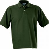 Рубашка поло “Boston” мужская, бутылочный зеленый ( L ), арт. 000012303