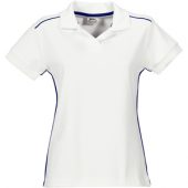 Рубашка поло “Backhand” женская, белый/темно-синий ( 2XL ), арт. 001433703