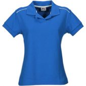 Рубашка поло “Backhand” женская, небесно-синий/белый ( L ), арт. 000383203