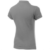 Рубашка поло “Backhand” женская, серый/белый ( 2XL ), арт. 001434003